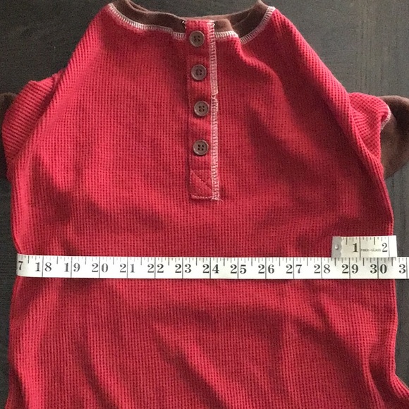 GUC Red And Brown Waffleweave Dog PJs - Picture 5 of 5